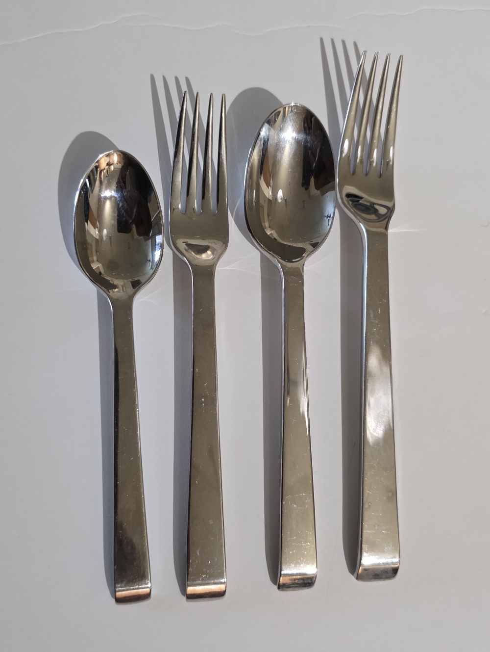 Kate Spade Lenox Noel 18/10 Stainless Silverware Flatware 4 Piece Set